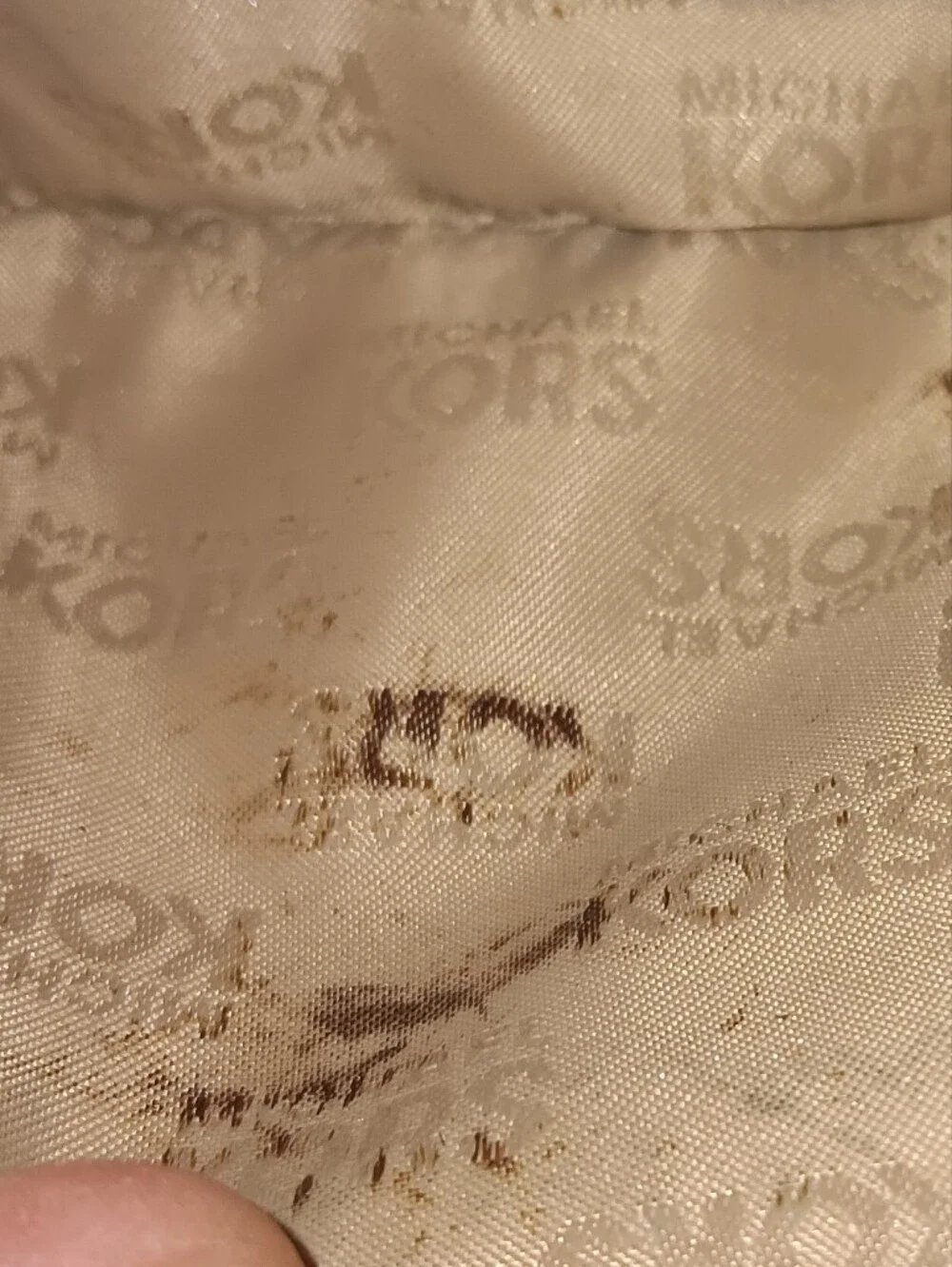 Michael Kors Monogram Snap Double Zip Wallet